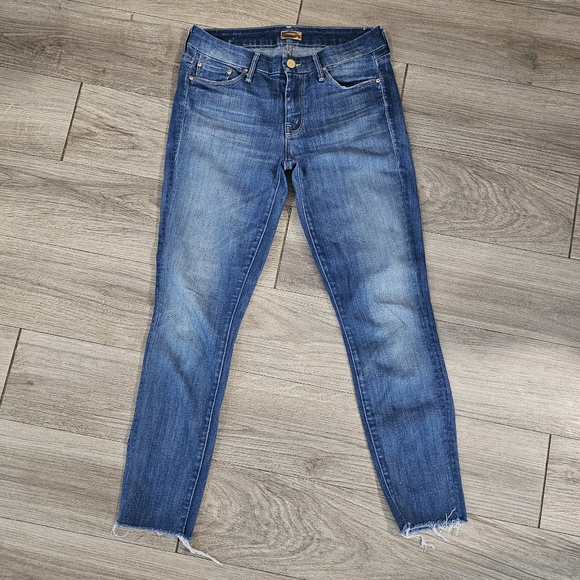 Mother Looker Ankle Fray Womens jeans  size 27 - Picture 1 of 11